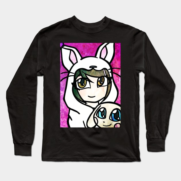 Kari and Salamon Long Sleeve T-Shirt by ScribbleSketchScoo